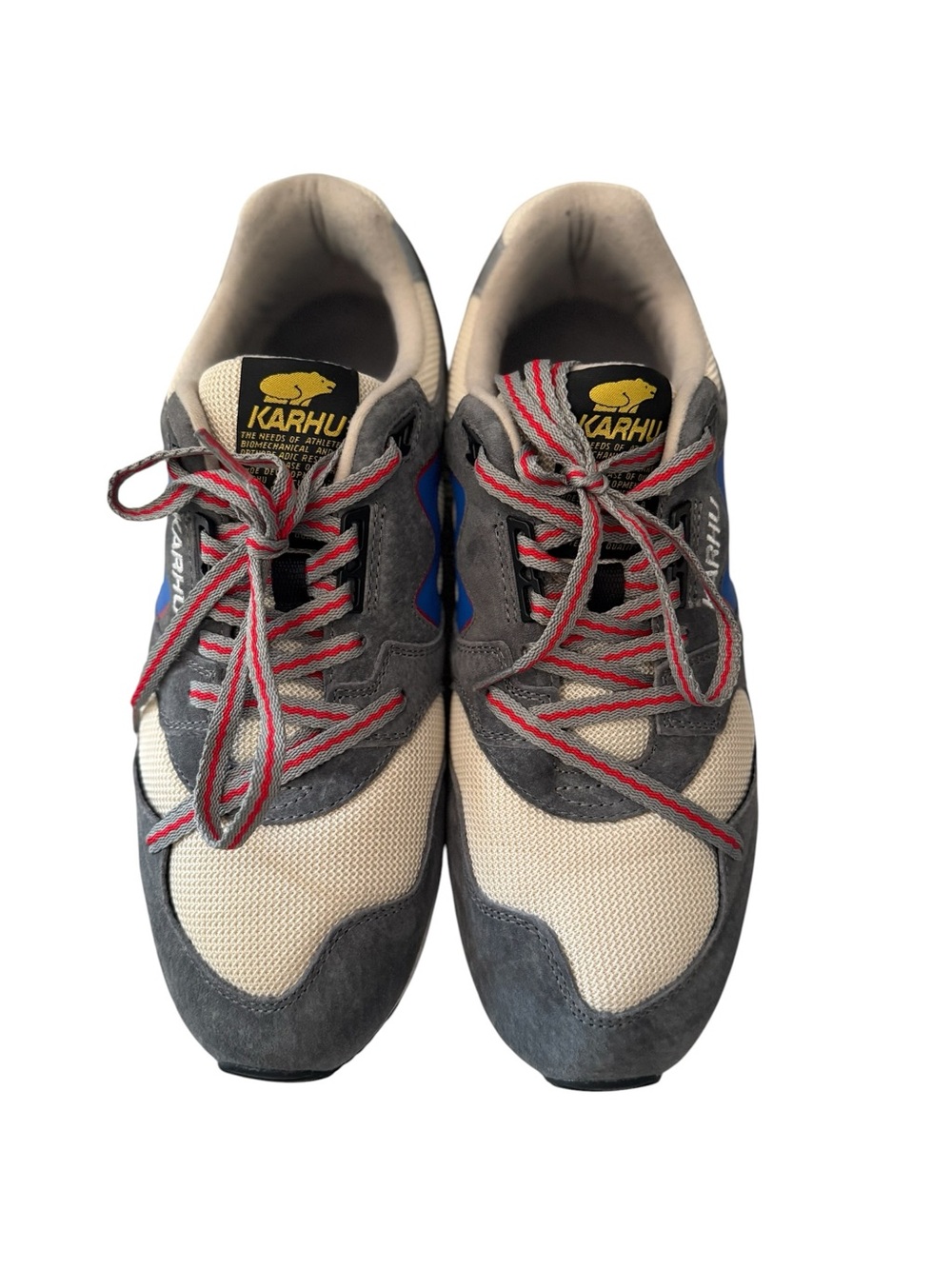 Karhu Synchron Air Cushion Sneakers Gray Blue Red | Men’s 11 / EU 45